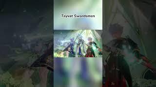 Teyvat Swordsmen Part2| Genshin Impact