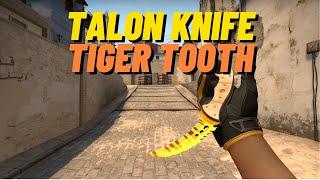  Talon Knife Tiger Tooth | CSGO Skin Showcase