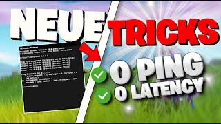 6 TRICKS für einen NIEDRIGEN PING die du kennen solltest! (0 Ping Tutorial)Fortnite Ping verbessern