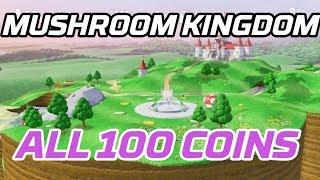 [Super Mario Odyssey] All Mushroom Kingdom Coins (100 purple local coins)