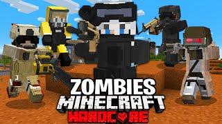 100 Players Simulate a ZOMBIE APOCALYPSE in Minecraft