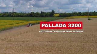 PALLADA 3200. Przyczepiana dwurzędowa brona talerzowa #poland #elvorti #pallada