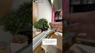 Sketchy 4 in a row down Glass diy stair rail #satisfying #shortsfeed #slomo
