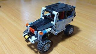 instructions mimi lego TECHNIC   Toyota Land Cruiser Fj-40