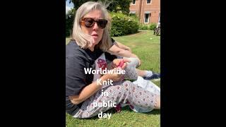 Worldwide #knit in public day #crochet fairy clothes  #wwkipd