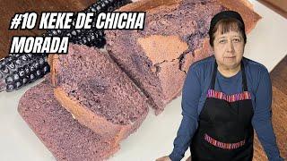 KEKE DE CHICHA MORADA en licuadora | Eliana Galindo