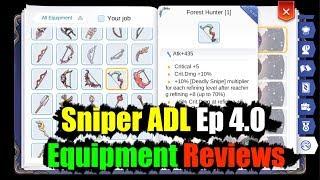 Ragnarok M Eternal Love Sniper ADL EP 4.0 Equipment Reviews