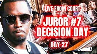 Live From Diddy Trial|Juror #7 Could Change Course Of Trial| Diddy Team Moves 4 Final Push