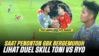 "DUEL TONI FIRMANSYAH VS RYO MATSUMURA"Lihat Momen Saat Ketengilan Toni Bikin Bintang Persija Marah²