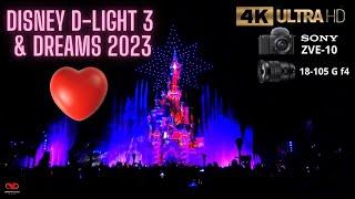 4K DISNEYDLIGHT 3 + DISNEY DREAMS COMPLETE SHOW OF DISNEYLAND PARIS SOUND REMASTERED SONY ZVE10