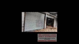 Manual Rokking shutters installed at cherlapally|#metalshed|#Roofshed|#Balcony grill