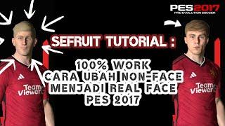 (TUTORIAL) How To Change Default Face To Player Real Face | PES 2017