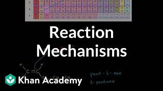 Introduction to reaction mechanisms | Alkenes and Alkynes | Organic chemistry | Khan Academy