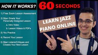 Online Jazz Piano Lessons - Personal Video Lessons with Bijan