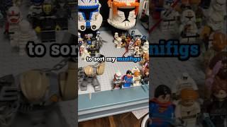 Did she sort the LEGO right? #lego #legostarwars #legominifigs #legominifigures #legoaddict #afol