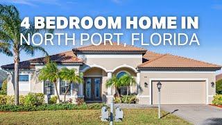 SPACIOUS 4 Bed, 3 Bath, OVERSIZED Garage, POOL HOME in the Bobcat Trail Community of North Port ️