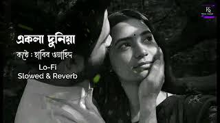 একলা দুনিয়া | Ekla Duniya | Lo-Fi (Slowed & Reverb) | Habib Wahid | Bangla Lo-Fi | RS Music Channel