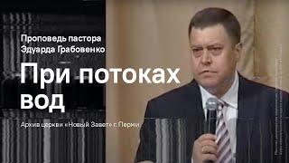 Эдуард Грабовенко: При потоках вод