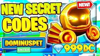 ALL NEW SECRET PET CODES in CLICKING CHAMPIONS! - Clicking Champions GOLDEN Update(Roblox)