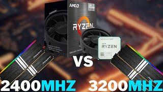 Memória RAM mais rápida deixa o PC mais rápido - Comparativo Memoria Ram 2400Mhz vs 3200MHz