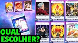 DON'T FAIL! WHICH ARTIFACTS (CARDS) TO CHOOSE IN SUMMON! - The Seven Deadly Sins Grand Cross