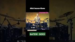 Bateri Dersi Drum Lessons FLAM   www.studioartline.com  backline ankara