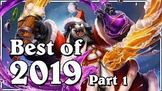 Funny And Lucky Moments - Hearthstone - Best Of 2019 (Part 1)