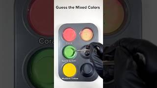 Watch What Happens If You Mixed These Unusual Color Combinations #colormixing #guessthecolor #mixed