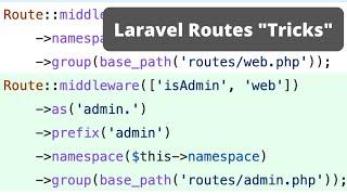 Laravel Routes: Grouping and Other "Tricks" - Challenge Result