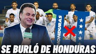 FAITELSON LE VUELVE A FALTAR EL RESPETO A LA SELECCIÓN DE HONDURAS “SON MUY MALOS”