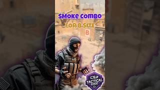 Master Smokes for B Site on Dust 2  | One Position, Multiple Smokes! #dust2smokes #dust2 #cs2