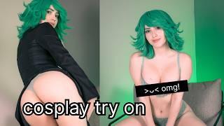 Tatsumaki Reveals Her Lingerie | Cosplay Try On Haul | Stelarhoshi