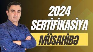 Sertifikasiya Müsahibə 2024. Təlimçi Coşqun Namazov. (051-580-94-28)