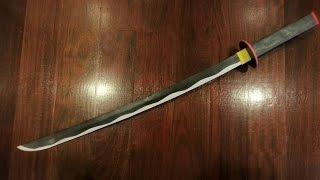 How to Make a Paper Katana