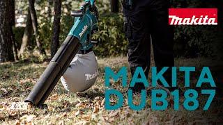 Makita DUB187 обзор аккумуляторной воздуходувки