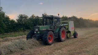 Fendt 309 LS & Claas Rollant 46 |Rundballen pressen| 2020