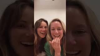 Stefania Spampinato and Danielle Savre's IG live during the Station 19's take over | 19 May 2022