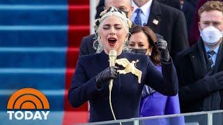 Watch Lady Gaga Perform The National Anthem At Biden’s Inauguration | TODAY