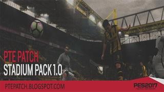 PTE Patch Stadium Pack 1.0 + UPDATE 1.0.1Install Tutorial - Pro Evolution Soccer 2017 (PES 2017)