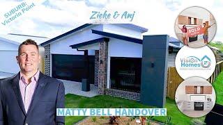 Zieke and Anj Handover- Matty Bell Vision Homes Real Estate