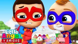 Come Alimentos Saludables  | Canciones Infantiles | Little Angel Y Sus Amigos