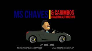 MS Chaves & Carimbos - Chaveiro Automotivo