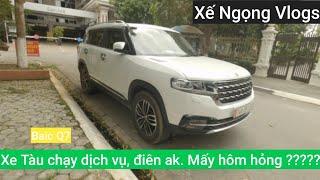 Baic Q7 xế tàu chạy dịch vụ, 10vạn km còn đi nổi không ?