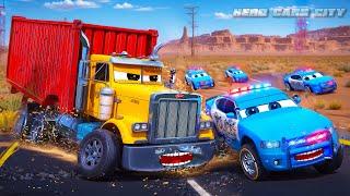 Epic Transport Truck Escape: Police Cars in Hot Pursuit to Catch the Criminal | Hero Cars Episode