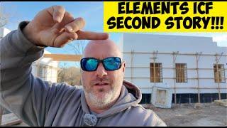 Elements ICF Second Story Begins!!!