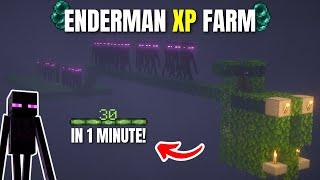 Minecraft EASIEST No ENDERMITE Enderman Xp Farm 1.21+ (Tutorial)