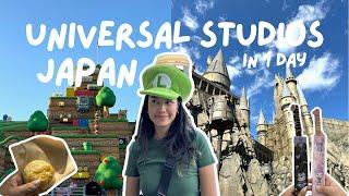  1 Day in Universal Studios Japan | Super Nintendo World, Harry Potter World etc. w/ Express Pass!