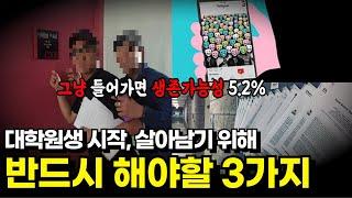 (교수 포함)성공한 석사, 박사 99%가 ‘이렇게’ 했습니다