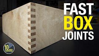 Box Joints - Fast, Accurate, Easy [video 609][AD]