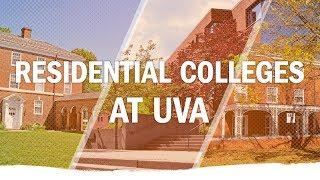 UVA Residential Colleges 2018-2019